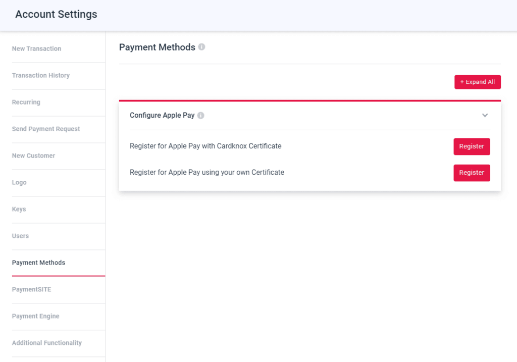 CSR Tool for Apple Pay