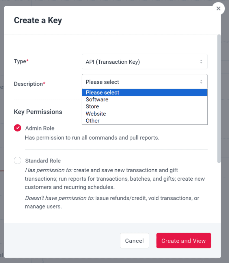 Key Creation Update